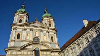 Bild: jr
In den Türmen der Basilika befinden sich insgesamt sechs Kirchenglocken.