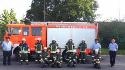 Bild: Richard Schieder/exb
Leistungsabzeichen der Feuerwehr Weiden