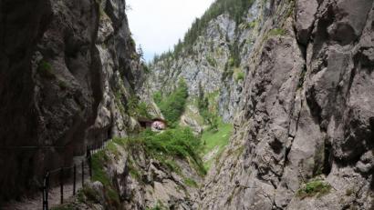 Archivbild: Verena Wolff/dpa
Eine Flutwelle im Höllentalklamm löst einen Großeinsatz aus.