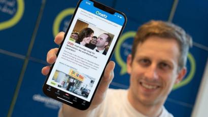 Bild: Alexander Unger
Besonders praktisch für unterwegs: Alle OnetzPlus-Artikel können Sie natürlich auch in der Onetz-App lesen.