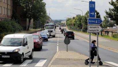 Bild: Wolfgang Steinbacher
Die Leopoldstraße in Amberg ist ab Montag, 30. August, entlang der ehemaligen Kaserne gesperrt.