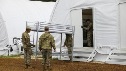 Bild: Ryan Barnes
Die US-Armee in Grafenwöhr bereitet sich auf amerikanische Ortskräfte und Soldaten aus Afghanistan vor.