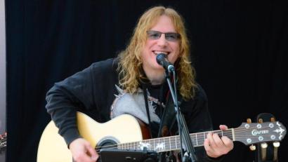 Archivbild: Kunz
Mathias "Lemmy" Kiener ist nun in einer neuen Formation musikalisch unterwegs.