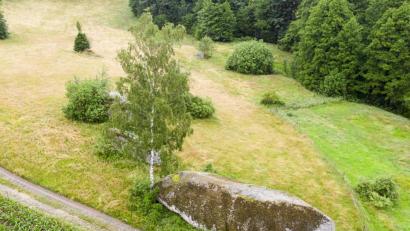 Bild: mür
Der Teufelsstein von oben.