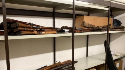 Bild: Stadt Weiden
Die Asservatenkammer in Weiden.