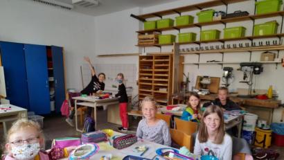 Bild: tra
Auf spielerische Weise erfuhren die Kinder viel über Don Bosco