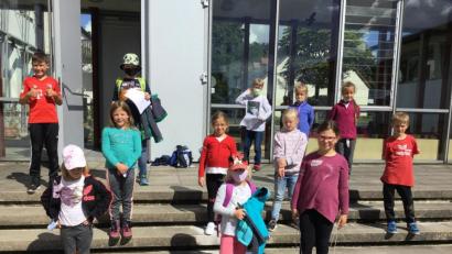 Bild: Caritas-Kinderhort/exb
Viel Abwechslung wurde den Kinder beim Ferienprogramm des Caritas-Kinderhorts geboten.