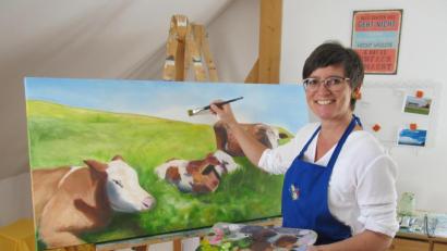 Bild: bl
Bettina Paa macht mit ihren Bildern am liebsten anderen Menschen eine Freude.