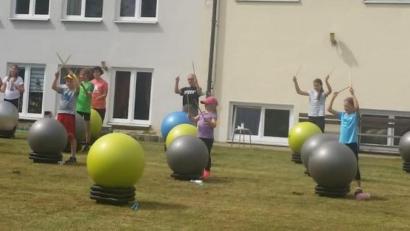 Bild: öt
Zur Veranstaltung „Drums Alive Kids spezial“ hatte der Turn- und Sportverein Neusorg eingeladen.