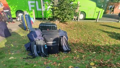Bild: blf
Einzige Alternative, um zurück in die Oberpfalz zu kommen, war für Florian Bindl eine Nachtfahrt mit dem Flixbus. Schuld war der Bahnstreik.