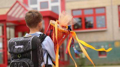 Bild: Matthias Bein/dpa
Bei allen Regeln und Sorgen rund um Corona gibt's auch positive Nachrichten: Die Zahl der Schulanfänger im Landkreis ist gegenüber dem Vorjahr wieder gestiegen.