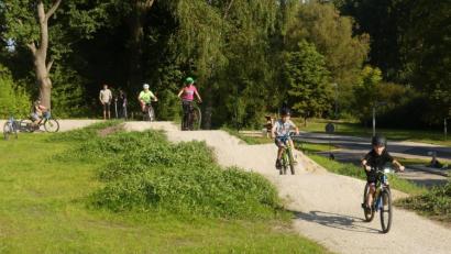 Bild: rn
Auf den neuen Eschenbacher Pumpwellen herrscht reger "Verkehr".