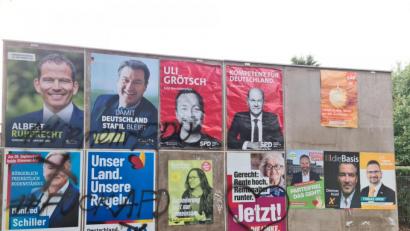 Bild: sne
Viele Plakate zur Bundestagswahl wurden im Stadtgebiet verunstaltet. Die Ortsverbände haben Anzeige erstattet.