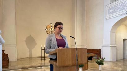Bild: Joachim von Kölichen/exb
Sara Makari ist neue Gemeindediakonin der Paulaner.