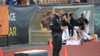 Archivbild: brü
FC-Trainer Karl-Heinz Wagner hätte gerne mehr Punkte notiert.