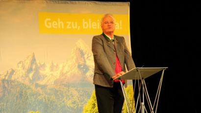 Bild: prh
Wolfgang Krebs ist Markus Söder, Angela Merkel oder Edmund Stoiber in Personalunion.