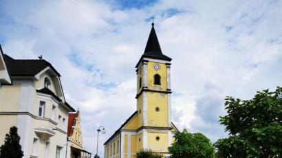 Bild: gz
Das Zentrum von Bela nad Radbuzou bildet seit 1696 die der "Schmerzhaften Maria" geweihten Pfarrkirche.