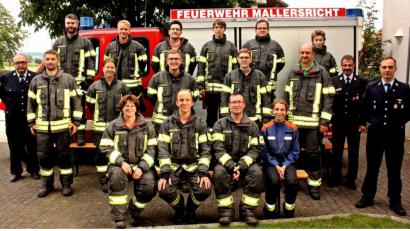 Bild: R. Kreuzer
Die vorhergehenden Übungswochen haben sich für die Mallersrichter Feuerwehrleute bei der Prüfung ausgezahlt.