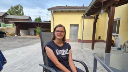Bild: sne
Lea Schönberger wird am Wochenende 18 Jahre alt und darf zum ersten Mal wählen gehen.
