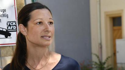 Archivbild: Petra Hartl
Sandra Kainz, Leiterin der Regensburger Niederlassung von Ten Brinke, beantwortete der AZ Fragen zum Bauvorhaben auf dem Bürgerspitalgelände.