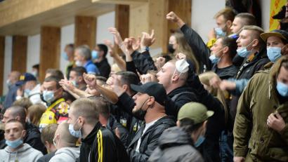 Archivbild: brü
Die Fans des ERSC Amberg dürfen sich am Sonntag auf ein gutes Eishockeyspiel freuen.
