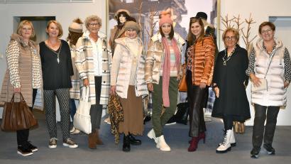 Bild: exb/Modehaus Fladerer
Die Herbst/Wintermodenschau im Modehaus Fladerer in Flossenbürg kommt sehr gut an.