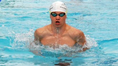 Bild: gb
Fynn Legat misst sich am Wochenende in Berlin mit Top-Schwimmern.