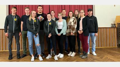 Bild: KLJB Wondreb/exb
Das neue Führungsteam der KLJB Wondreb.