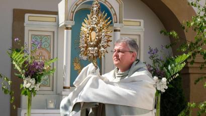 Archivbild: do
Realistisch und doch hoffnungsvoll sieht Prior Pater Adrian Kugler die Zukunftsaussichten der Abtei.