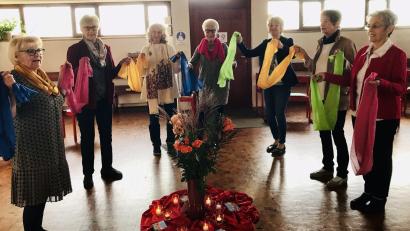 Bild: Monika Strehl/exb 
Weltfriedenstag