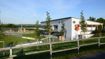 Bild: bey
Vier Jahre dauerte der Bau des Pirker Sportparks. Jetzt steht der Einweihungstermin.