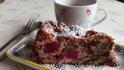 Bild: exb
Ein Hauch von Sommer: Der Kirschkuchen schmeckt unglaublich lecker.