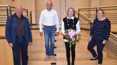 Bild: hcz
Die Beisitzer der "Weidener Städtepartnerschaften" Heiner Nachtmann, Sissy Schneider und Susanne Hirmer (vorne von links) mit dem Vorsitzenden Norbert Wittmann.