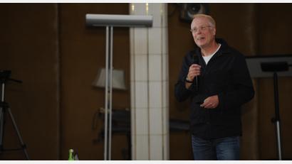 Bild: Andreas Brückmann
Dr. Mathias Hensch bei seinem Vortrag.