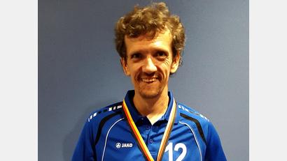 Bild: R. Kreuzer
Christoph Voit ist deutscher Vizemeister im Boccia.