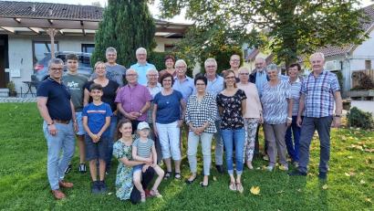 Bild: Ulrike Meixner/exb
Familie Koller mit den Urlaubsgästen