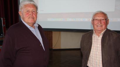 Bild: kro
Zwei neue Ehrenmitglieder hat der BVS-Reha-Sportverein Waldsassen: Rudi Rüth (links) und Ludwig Sammet.