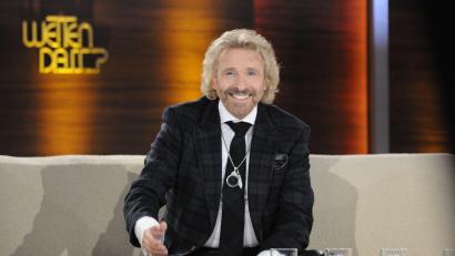Archivbild: Carmen Sauerbrei/dpa
Thomas Gottschalk im Studio von „Wetten, dass..?“ - ein Archivfoto aus dem Jahr 2011.