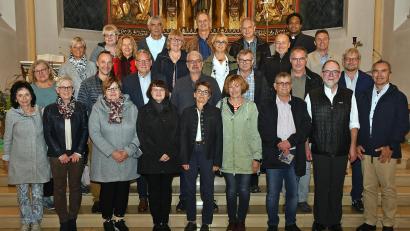 Bild: Petra Hartl
50 Jahre zurück schweifte der Blick bei der Goldenen Kommunion in Herz Jesu Rosenberg.