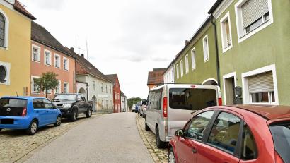 Bild: Andreas Royer
Dichte Parksituation in der Spitalgasse als Problem.