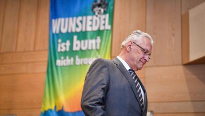 Bild: Florian Miedl
Joachim Herrmann hat auf dem Wunsiedler Forum 2021 gesprochen.