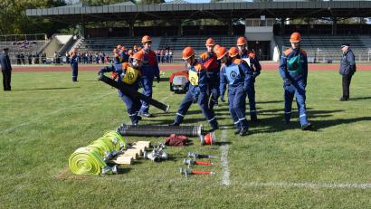 Bild: bnr
Die Löschgruppe ist zum Einsatz fertig.