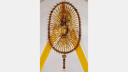 Bild: exb
Das Altarbild in der Kirche in Nagel.