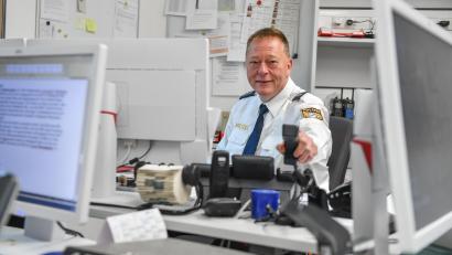 Bild: Florian Miedl
PHK Ingmar Wenisch Leiter Polizeiwache Selb