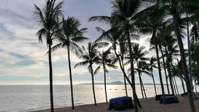 Symbolbild: Watt Thongdee/dpa
Ein leerer Strand in Pattaya. Nun sollen die Touristen zurückkehren.