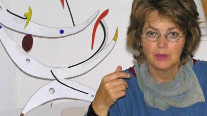 Bild: Privat/exb
Die in München lebende Künstlerin Margot Luf stellt ihre Werke in Amberg aus.