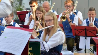 Bild: exb
Auch die Jugendblaskapelle Parkstein profitiert von den Zuschüssen des Bezirks.