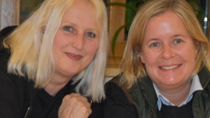 Bild: hcz
Zwei Vertreterinnen der nordoberpfälzer Kunstszene kündigten beim Heimatring Ausstellungen ihrer Vereine an: Martina Leithenmayr (links) und Silke Winkler vom Kunstverein.