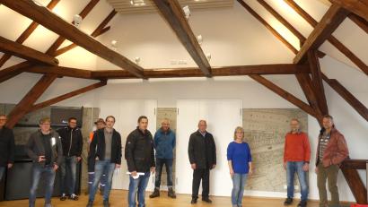 Bild: rn
Dem ehemaligen Sozialraum des Vermessungsamtes steht eine vielseitige Nutzung bevor.