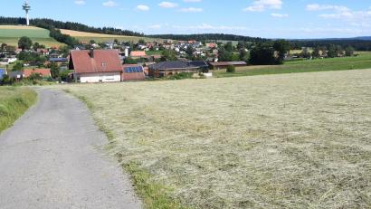 Archivbild: Gabi Schönberger
Ein Blick auf Letzau. Noch steht nicht fest, ob hier oder in Theisseil das Hauptfest zum Gemeinde-Geburtstag 2022 steigt.